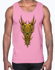 dragon 172#- dragon- Cotton Tank