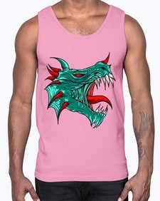 dragon 174#- dragon- Cotton Tank