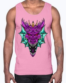 dragon 175#- dragon- Cotton Tank