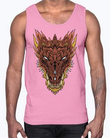 dragon 176#- dragon- Cotton Tank