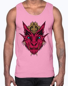 dragon 182#- dragon- Cotton Tank