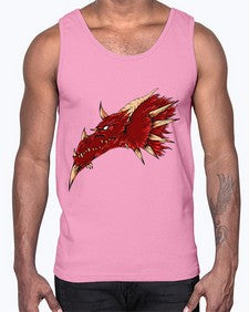 dragon 185#- dragon- Cotton Tank