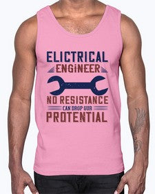 electrical engineer no resistance can drop our protential Style 137#- engineer- Cotton Tank