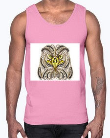 ethnic eagle 421#- mandala- Cotton Tank