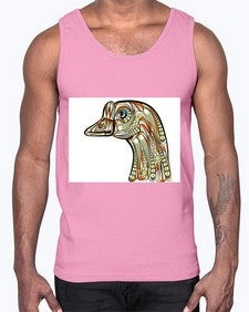ethnic geese 424#- mandala- Cotton Tank
