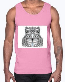 ethnic hippo 426#- mandala- Cotton Tank