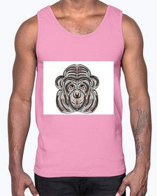 ethnic monkey 431#- mandala- Cotton Tank