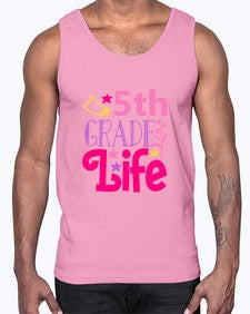 fifth grade life 78#- fifth grade- Cotton Tank