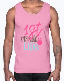 first grade design 121#- first grade- Cotton Tank