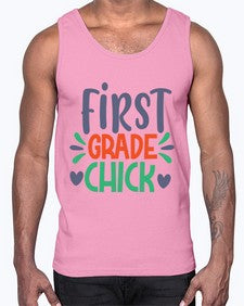 first grade divaaaa 131#- first grade- Cotton Tank