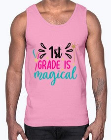 first grade is magical 140#- first grade- Cotton Tank