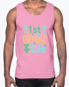 first grade life 146#- first grade- Cotton Tank