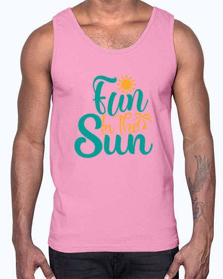 fun in the sun Style 104#- summer- Cotton Tank