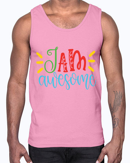 i am awesome Style 18#- autism- Cotton Tank