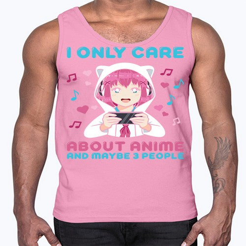 i only care about anime and maybe people234#- anime- Cotton Tank