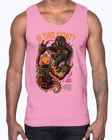 is this fight 669#- art pop art- Cotton Tank
