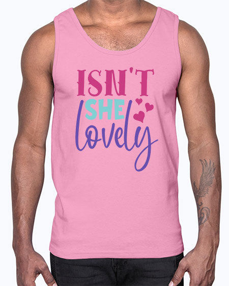isnt she lovely Style 125#- baby- Cotton Tank