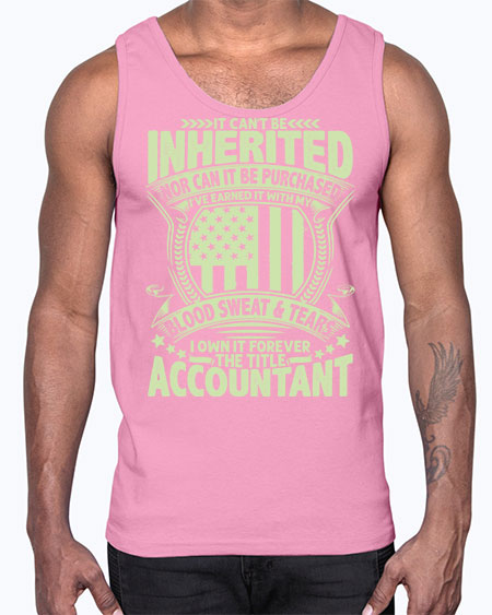 it cant be inherited accountant 996#- accountant- Cotton Tank