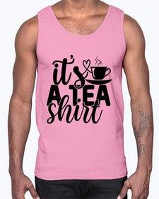 its a tea shirt 1220#- tea- Cotton Tank