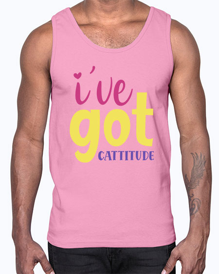 ive got cattitude Style 133#- baby- Cotton Tank