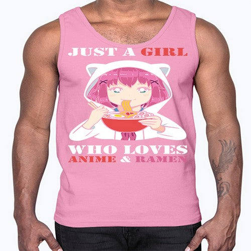 just a girl who loves anime and ramen258#- anime- Cotton Tank