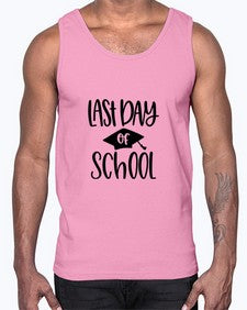 last day of school 451#- general school- Cotton Tank