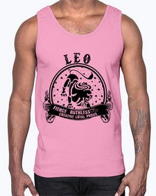 leo 17#- leo- Cotton Tank