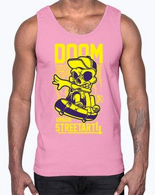 lets skate 727#- art pop art- Cotton Tank