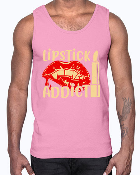 lipstick addict Style 197#-makeup Cotton Tank