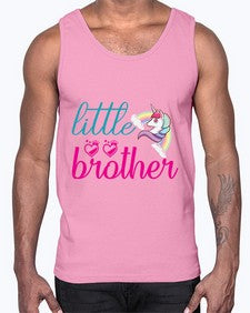 little brother 256#- unicorn- Cotton Tank