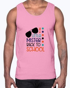 little mister back to school 490#- general school- Cotton Tank