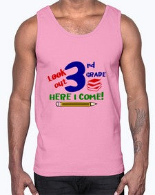 look out third grade 510#- third grade- Cotton Tank