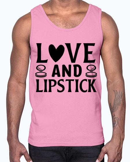 love and lipstick 14#-makeup Cotton Tank