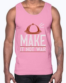 make it not war 323#- cooking- Cotton Tank