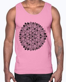 mandala 799#- mandala- Cotton Tank