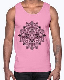mandala 823#- mandala- Cotton Tank