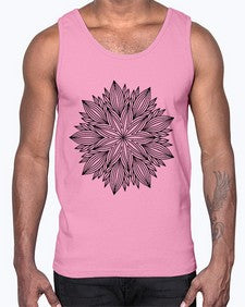 mandala 885#- mandala- Cotton Tank