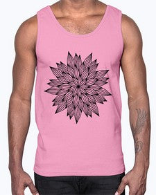 mandala 886#- mandala- Cotton Tank