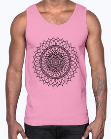 mandala 891#- mandala- Cotton Tank