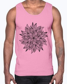 mandala 907#- mandala- Cotton Tank