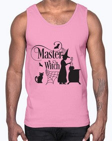 master witch 33#- witch- Cotton Tank