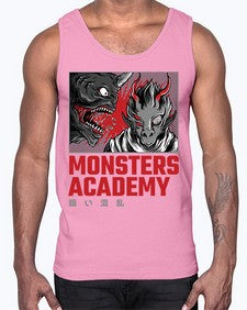 monster academy 938#- art pop art- Cotton Tank