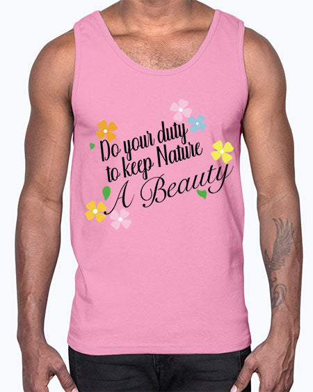 nature beauty 6#- beauty - Cotton Tank