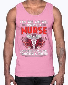 nurse tomorrow and forever 1205#- nurse- Cotton Tank