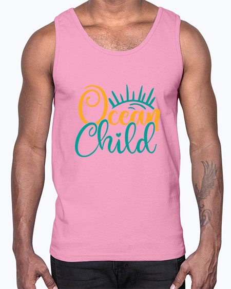 ocean child Style 87#- summer- Cotton Tank