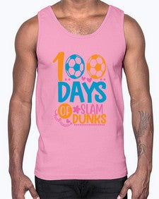 one hundred days of slam dunks 576#- one hundred days- Cotton Tank