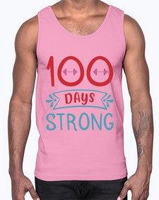 one hundred days strong 584#- one hundred days- Cotton Tank