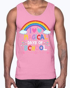 one hundred magical days of school 594#- one hundred days- Cotton Tank