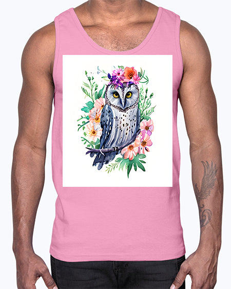owl 16#- owl- Cotton Tank