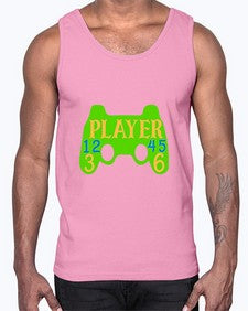 player 38#- video games- Cotton Tank